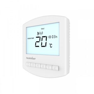 Heatmiser Slimeline-RF – Wireless Programmable Thermostat