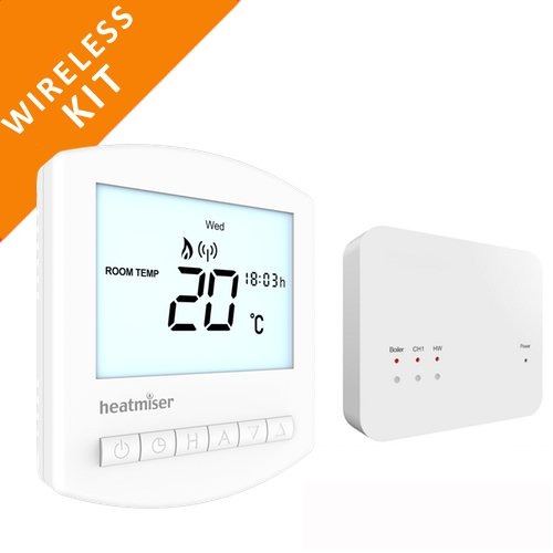 Heatmiser wireless thermostat kit for underfloor heating