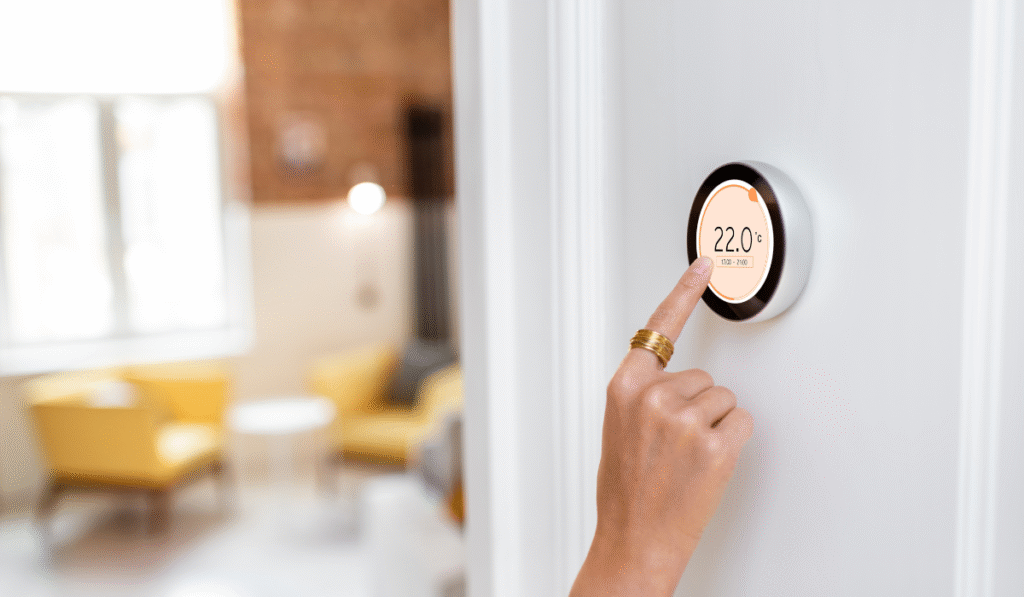 underfloor heating system thermostat