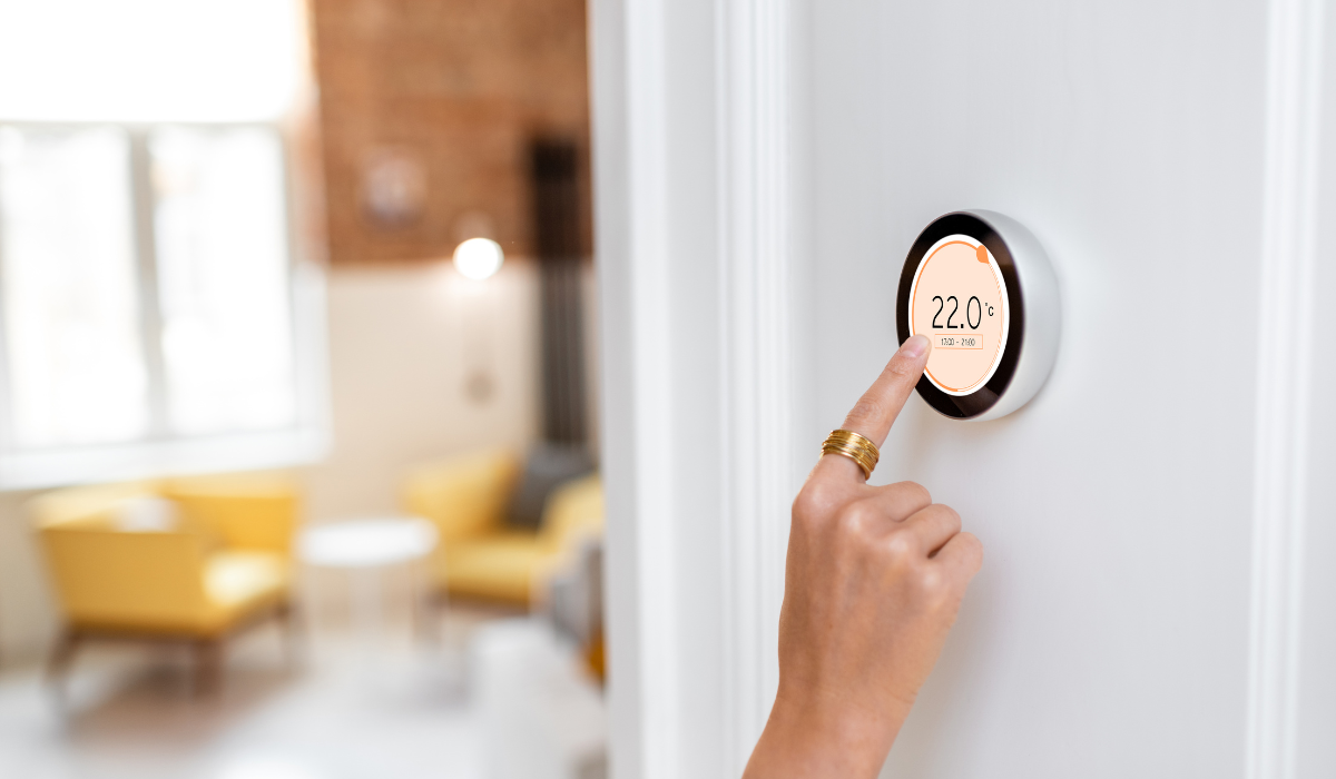 underfloor heating system thermostat