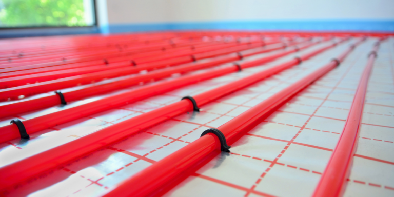 underfloor heating pipe
